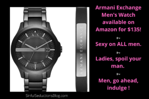 Armani watch ad to show what Sam was wearing