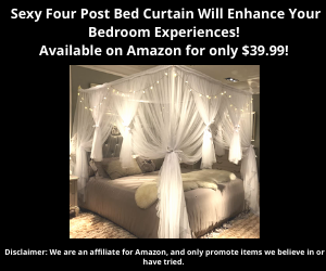 Amazon Ad For Bed Curtain